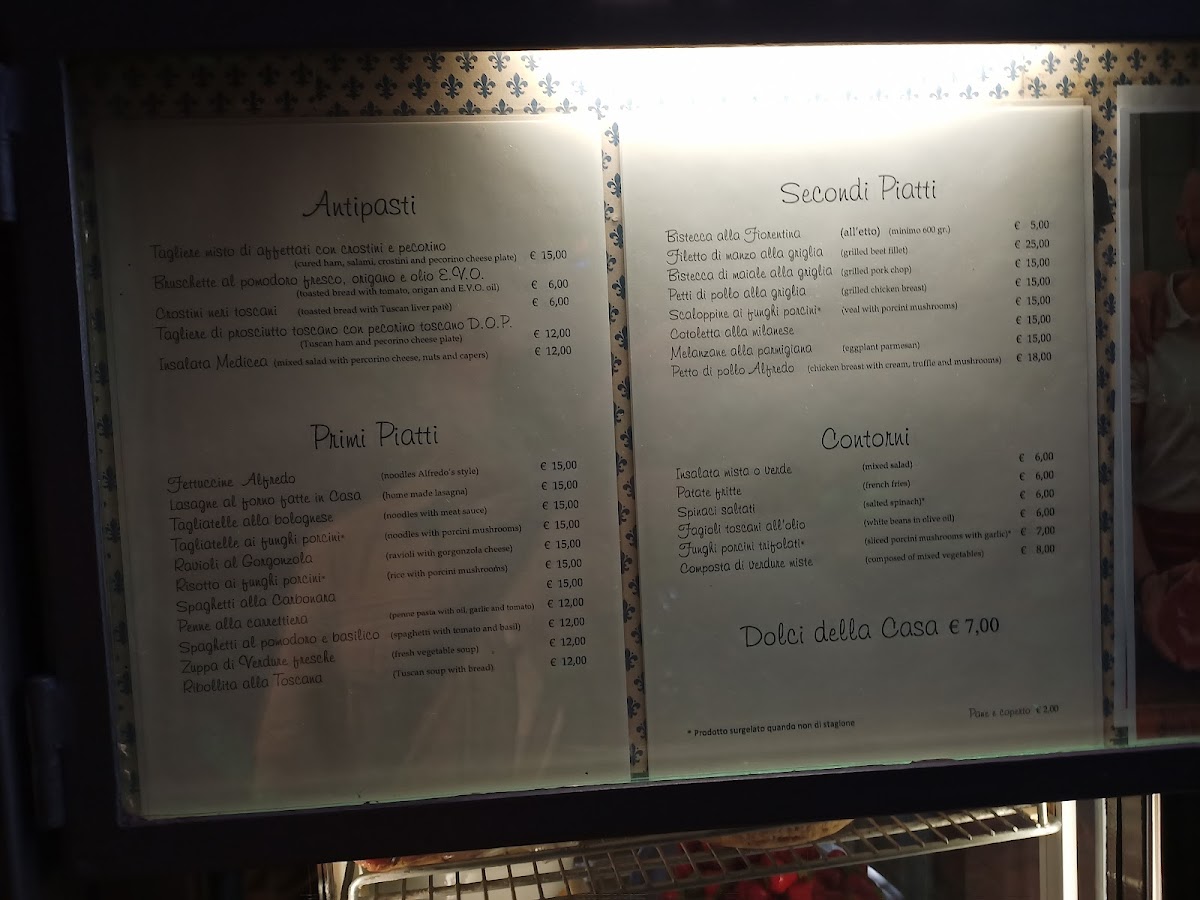 Menu Trattoria Alfredo-9